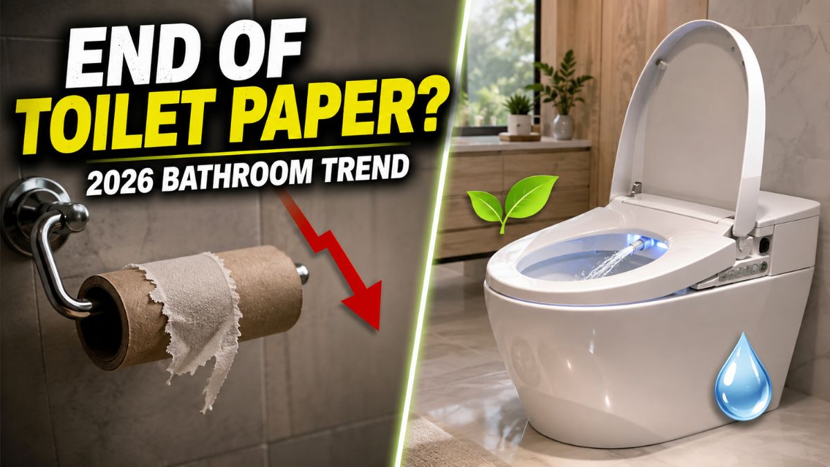 The End of Toilet Paper in 2026? Why More U.S. Households Are Switching to Water-Based Bathroom Alternatives